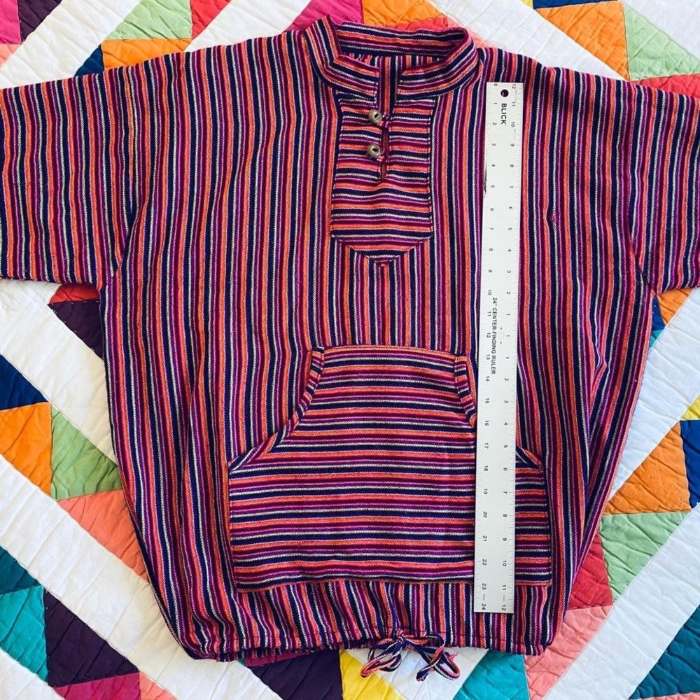 Colorful Peruvian Textile Top - Picture 5 of 8